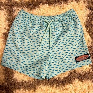 Vineyard Vines Boys 4T Shark Printed Swim Trunks